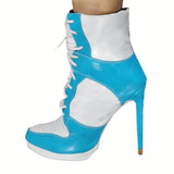 Fashion Sports With High-Heeling Size 44 Women's Fashion Short Boots