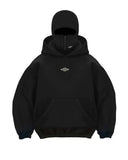 Trendy Double Hat Boomer Design Hooded Zipper Open-Shirt Couple Windproof Street
