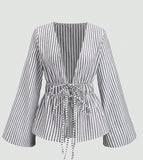 Striped Bows For The Summer Of