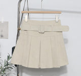 Wicked Skirt Autumn And Winter New High-Waisted 100-Fold Skirt Anti-Light A Word Umbrella Skirt