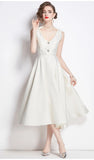 Luxury Famous Banquet High-End Hepeng Wind Heavy Industry Three-Dimensional Bow Diamond Waist High-End Exquisite