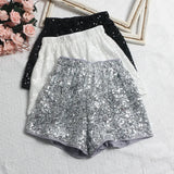Details Are Good, There Are Libu Lililiang Shorts High Waist Broad Leg Trousers Tight Waist Leisure Light Skin Hot Pants