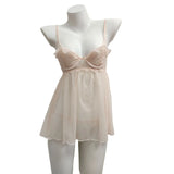Sexy Lace Lace Sling Aja Girls Summer Thin Mesh With Thoracic Mat Home Pyjamas Women Spring And