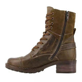 Women's Boots 202 Autumn And Winter Side With The Middle And Wearing Low-Heeling Boots 41-43 British Wind Martin
