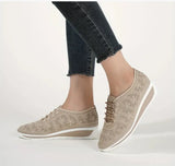 New Spring Comfortable Single Shoe Women's Slope Heel With Casual