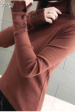 Sweater Women Slim Pullover 2023 New Autumn Winter Korean Fashion Sweaters Jumper Female Clothing Basic Knitwear