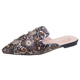 2025 Spring And Summer New Sexy Print Hot Diamond Rivet Pearl Tip Head