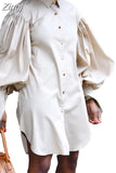 Sleeve Elegant Shirt White Black Sexy Button Vintage Blouse Turn Down Collar Office Ladies Long Shirt Female Casual