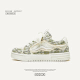Shoes To Destroy Small Fragrant Breeze Bread Shoes Comfortable Breathable To Increase The Wear-Resistant Men And Women With The Same Low-Help Men's