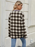 Sales Explosion 2025 Autumn Thousand Bird Plaid Plaid Long-Sleeved Shirt Women's