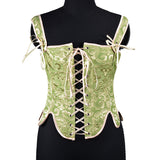 Autumn New Fashion Strap Fish Boned Deflower Petals Waist Corset Body Sleeveless Sexy