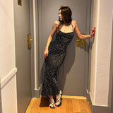 Print Suspender Dress Spring And Summer 2023 New Ins Style Fresh Pastoral Style Long