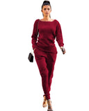 Zingj New Women's Wear Autumn And Winter Urban Leisure Two-Piece
