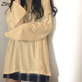 T-shirts Women Chic Candy Color Long Sleeve Solid Basic Fall Ladies Tops Korean Trendy Femme Tees O-Neck Футболка Simple
