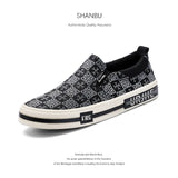 Flash-Step Autumn New Men's Shoes Fashion Casual Men's Canvas Shoes Comfortable Flat Slacker Men's