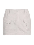 Cargo Pocket Micro Mini Skirt- Outfit