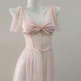Sexy Pajamas Women's New Pure-Wane Summer Thin Lace Spring And Autumn Women's Small Breast Sling Aja Syringe
