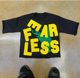 T-Shirt Five-Sleeved Loose Hip-Hop Top Tide Brand