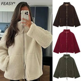 Explosion Women's Street Fashion With Loose Zipper