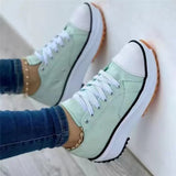 Children's Spring And Autumn 2025 New Canvas Shoes Breathable High-Help Casual Women's Shoes Thick Soles Lace Casual