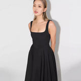 Simple Sexy Shoulder Strap Dress In The Summer