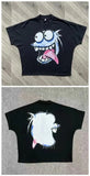 Printing Of Men's T-Shirt Blutosatire Billdog Cotton Oversized