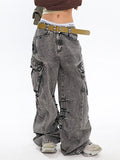 Light Bleached Baggy Cargo