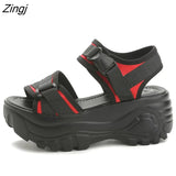 2023Women Sandals Women Platform Wedge Sandals 6cm High Heels Women Shoes Summer Sneakers Sandalia Mujer Zapatos De