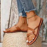 Spring And Summer New Large Size Women's Shoe Covers Fashion Comfortable Flat Women's Cool