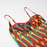 Explosion Women's ZA Summer New Suspension Fashion Temperament Printed