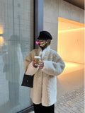 Fur Coat Woman 2025 Winter Lamb Fur Fur Coat
