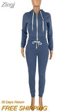 Autumn Sporty Women's Set Hooded Sweatshirt Jogger Pants Set Activewear Tracksuit Two Piece Set Print Fitness