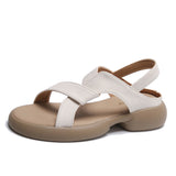One Foot Pedal Sports Roman Sandals Women 2025 Summer Platform Retro Casual Fashion Beach Cool Drag