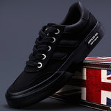 The Autumn Of 2025, The New Men's Shoes Korean Version Of The Trend Of Casual Men's Canvas Shoes Comfortable Breathable Flat Bottom Low Help