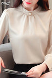 Mujer De Moda 2023 Chiffon Womens Tops and Blouses Long Sleeve Feminina Women Shirts Tops Fashion Shirt
