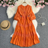 Zingj Dress Autumn 2023 New Show Thin Sunscreen Beach Holiday Dress Desert Dress Super Fairy White
