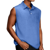 Explosion Of Sleeveless T-Shirts For Young Men's Leisure Trend To Open The Door To