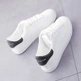 White Shoes Women In The Spring And Autumn Of The New Female Shoes Students Flat Tide Shoes Spring And Autumn Sports Leisure