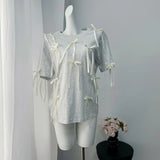 Summer New Long Tud Short-Sleeved T-Shirt Women's Leisure Loose Cotton Tops In