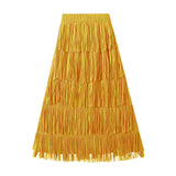 Folded Tuxedo Skirts Women's Summer New Fried Street Niche Temperament With Thin Half Skirt