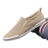 Men's Shoes In The Fall Of 2025 New Korean Fashion Trend Shoes With A Foot Pedal Canvas Shoes Men's Board