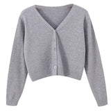 Women Newly Patchwork Cardigans 2023 Fashion Slim Ladies Knitted Sweater Long Sleeve Buttons