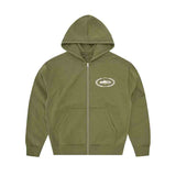 Alcatraz's New Street Ins Hoodie Zip-Down Jacket Loose Trousers