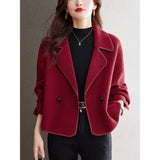 Goods High-End Temperament Sweater Jacket Women 2025 New Early Spring And Autumn Unique Look Loose Outside