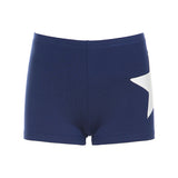 Fashion Casual Striped Shorts Hot Pants At Home Casual Low-Rise Tight Legs Long Hot
