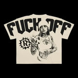 Y2K Harajuku Style T-Shirt Men's Hip-Hop Graphic Printing Cotton Punk