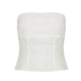 Girls Street Jads Lilies Half-Perspective Shoulder Repair Thrombodied Tat-Bossed Woman Solid Color