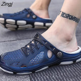 New Men Sandals Summer Flip Flops Slippers Men Outdoor Beach Casual Shoes Cheap Male Sandals Water Shoes Sandalia