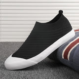 The Autumn Of 2025, The New Men's Casual Lazy Man's Pedaling Net Shoes Trend Breathable Socks Shoes Men's