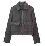 Women's Explosive Zipper Soft Jacket